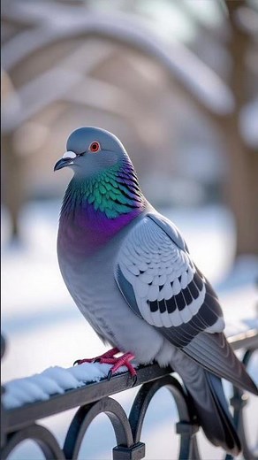 "Mesmerizing Pigeon Sounds: Nature’s Gentle Coos!"