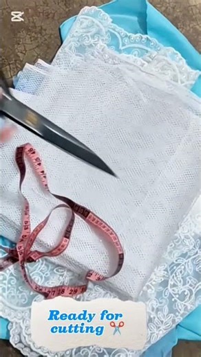 Cinderella dress making #cuttingandstitching #fashion #sewwithresh