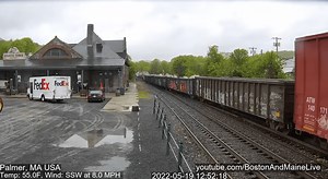 Live Rail Cam Footage - Steaming Tender