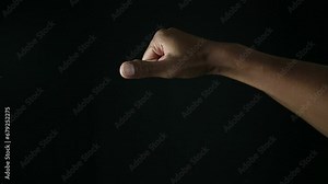 people making hand sign thumbs up and thumbs down, yes or no, like or dislike concept.