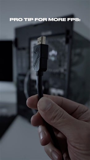 Infinite FPS Glitch 🚀🧠 | #pc #pctrick #morefps #hdmi #displayport