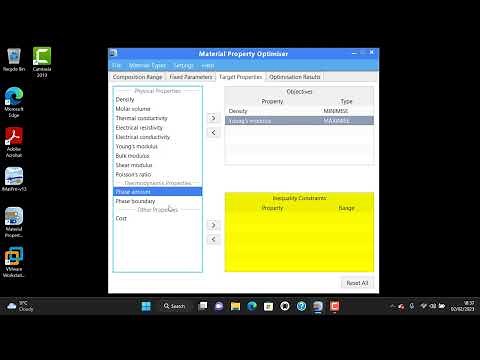 Using the JMatPro® MPO