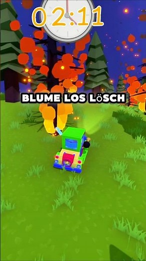 WOBBLY LIFE: Can the Clown Car put out a GIANT fire?! 😳🤡 (GOOD ENOUGH) #shorts #gaming #fyp