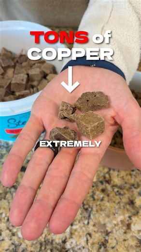 Are you giving your dog too much beef liver?? 👀🥩