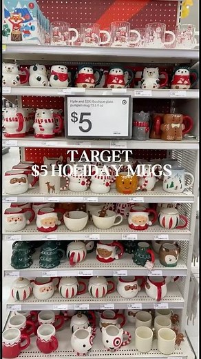 $5 Holiday Mugs at Target!