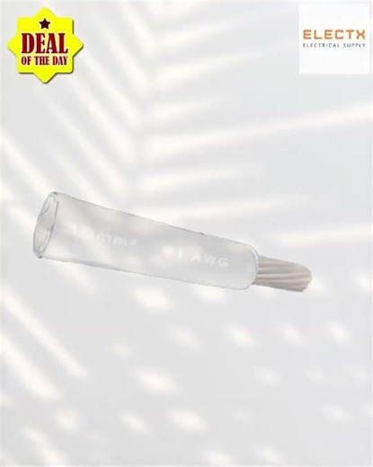 Duraflex THHN Wire 38mm Stranded 1 AWG (Per Meter) White