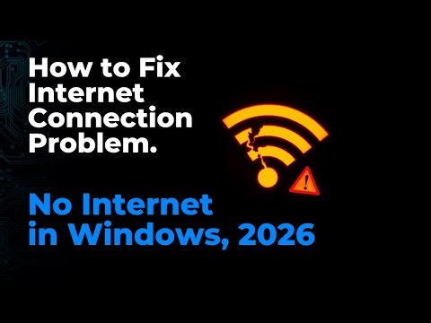 How to Fix Internet Connection Problem (or) no Internet In Windows (fixed)2026|