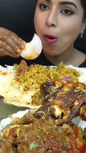 ASRM, eating Spicy mutton curry chicken curry.fish.Rice