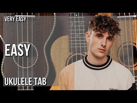 SUPER EASY Ukulele Tab: How to play Easy by JVKE & Lay Zhang