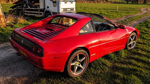 The final result of this Ferrari replica build