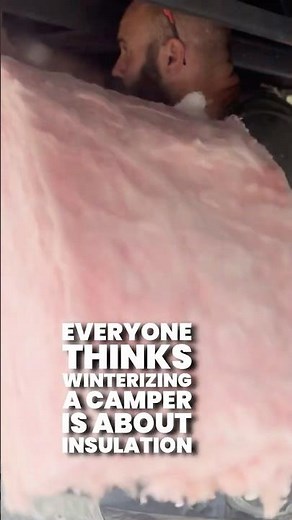 Surviving Winter by Adding RV Siding