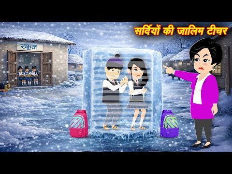 SCHOOL KI JALIM TEACHER | Hindi Horror Stories | Bhootiya Story | Animated Stories | Scary Stories