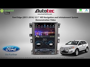 Ford Edge (2011 – 2014) 12.1″ HD Navi. & Infotainment System | Apple CarPlay | Android-Auto