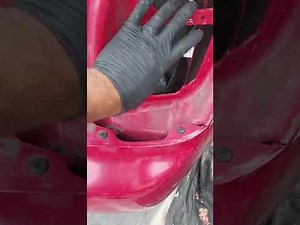 2004,2005,2006,2007,2008-2009 Kia Spectra5 or Spectra bumper cover removal