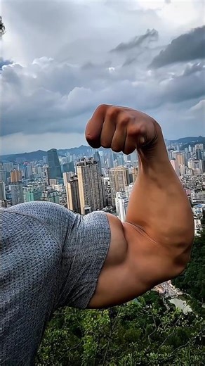 How I Built These Arms Naturally 💪 #Shorts