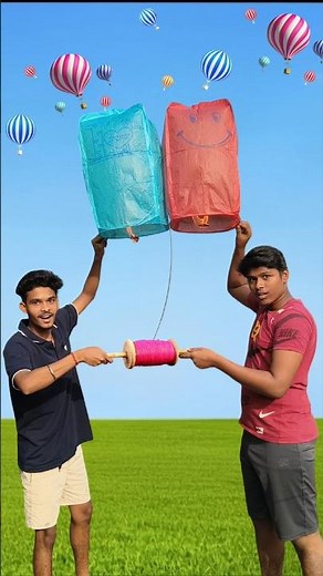 Hot Air balloon🎈 Experiment #shorts