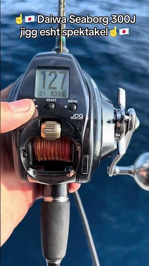 Daiwa Seaborg 300J jig test 🙈