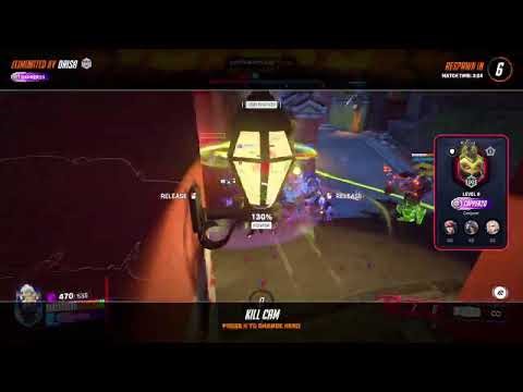 Orisa’s Massive Terra Surge Wipes the Team! | Overwatch 2 Payload Defense