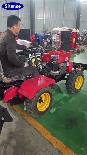 Good Quality 35HP 2WD Small Rotavator with Low Price #rotarytiller #tractor #minitractor #cultivator