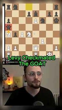 #shorts Levy Sees Checkmate against Magnus Carlsen!! 🤯 #chess
