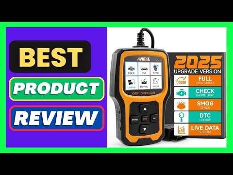 ANCEL AD410 Enhanced OBD2 Scanner, Vehicle Code Reader for