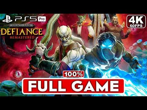 LEGACY OF KAIN DEFIANCE REMASTERED Gameplay Walkthrough FULL GAME 100% [4K 60FPS PS5 PRO]