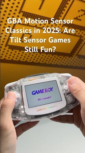 GBA Motion Sensor Classics in 2026: Are Tilt Sensor Games Still Fun? #retrogaming #nintendo #GBA