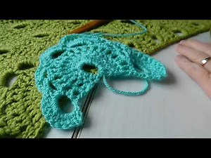 BEGINNERS GUIDE ON HOW TO CROCHET A VIRUS SHAWL PART 2