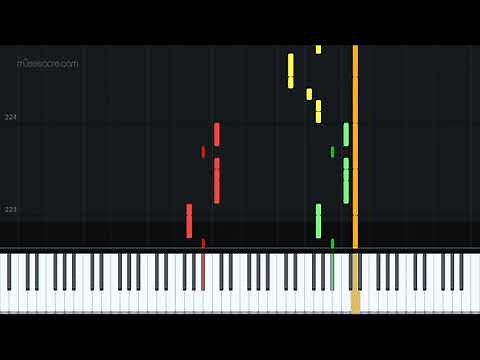 Endaro mahanubhavulu - Musescore Piano roll
