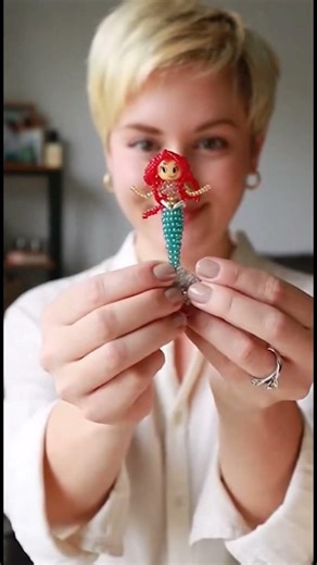 3D Beaded Mermaid Tutorial