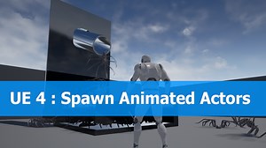 Blender models in UE 4: Spawn actors