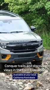 Off-roading in the #FordExpedition SUV is the perfect plan for your next Lake Tahoe escape. ️ With its rugged 4WD capability, spacious interior and impressive towing power, the #Expedition is built to conquer rugged roads and get you to the best views. Take your Tahoe trip to the next level. Visit your local #CaliforniaFord dealer today to upgrade today. | Your California Ford | Facebook
