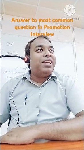 Most Common Question in Promotion Interview #howto #answer #interview #promotions #counselling #