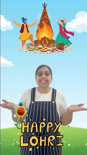 Lohri Ginti 1–10 | Happy Lohri Kids