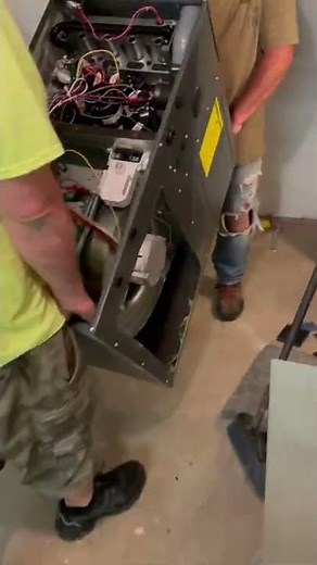 Finally! A new furnace installation!