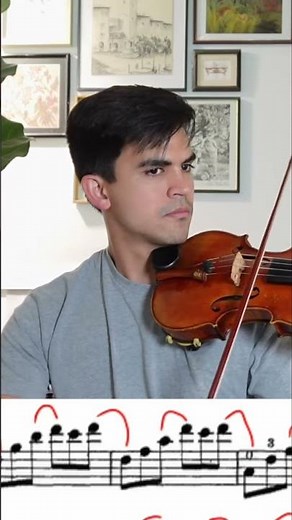 Violin Bowing: Master Detaché and Slur Techniques Now! #shorts