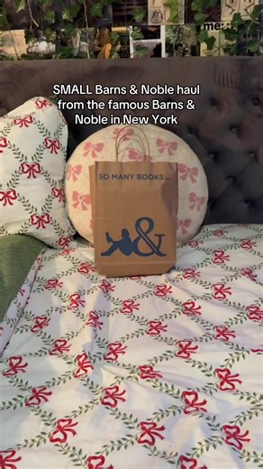 Small book haul! I was disappointed with the famous five story barns & noble in New York. I will be going back soon and hopefully it will be better. #BookTok #haul #newyork #trending #viralvideo Follow for follow! Engage!