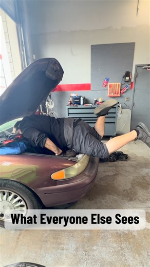 No wonder their back and legs hurt all the time 😅#autorepair #killeen #carmaintenance #temple #copperascove #centraltexas #automotive #mechaniclife #precisiontuneautocare | Precision Tune Auto Care of Central Texas