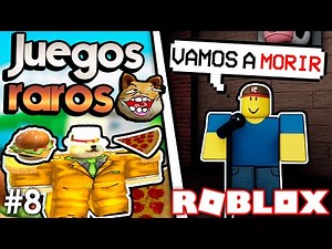 Juegos LOCOS y EXTRAÑOS de Roblox | JUEGOS RAROS #8