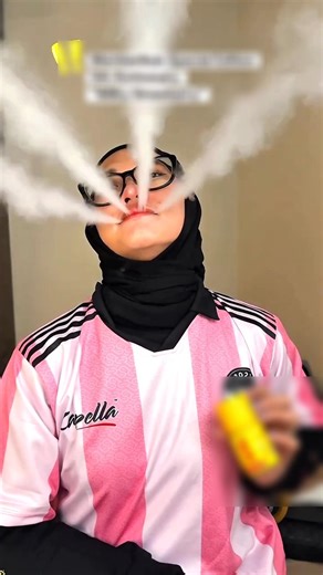 cute muslim girl vape tricks hookah bar 2026 bgod #shorts #ytshorts