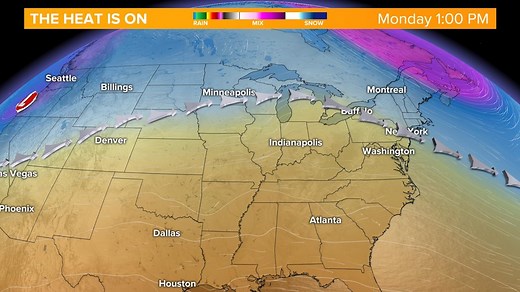 Much warmer air builds in | May 4, 2023
