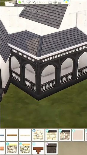 Quick Tip: Gothic Terrace for a Vampire Castle | The Sims 4