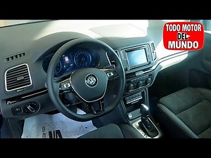 Interior Volkswagen Sharan Sport 2021 ✅ VW Sharan por dentro