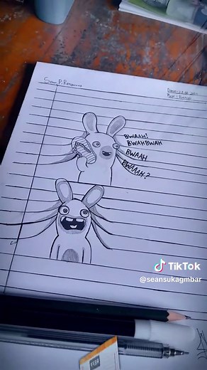 Menggambar Rabbids Invasion: Tutorial dan Inspirasi
