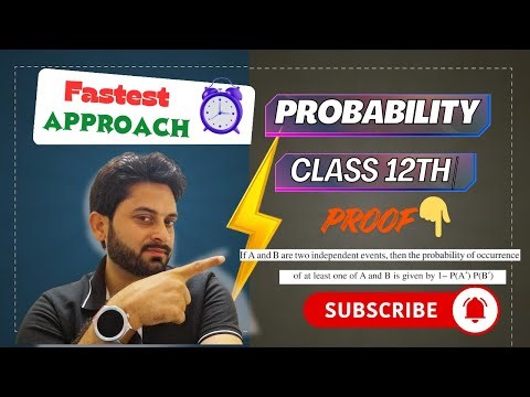 Proof of Probability of occurrence of at least one of them when both events are independent.