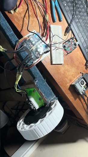 Motor test with Arduino and Flipsky dual VESC #diy#breadboard#resistors#arduino#programming#vesc#gpt