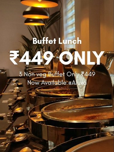 Daily Buffet Lunch | Just For ₹449 | Aluva ‪@Rainfall_Restaurant‬