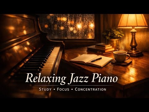 Relaxing Jazz Piano Covers for Study Focus and Concentration Music