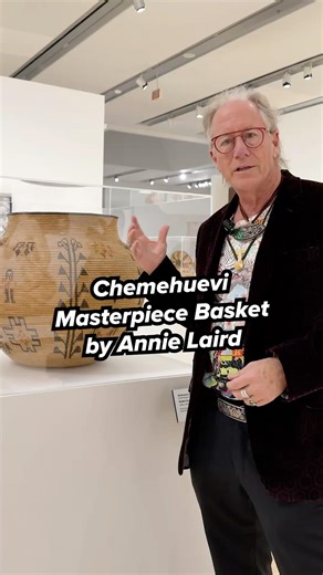 Chemehuevi Masterpiece Basket Attributed to Annie Laird