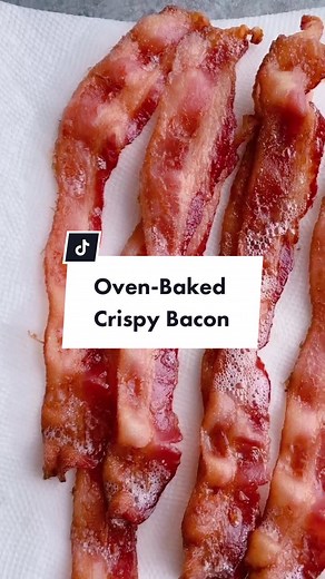 Oven-Baked Crispy Bacon Recipe